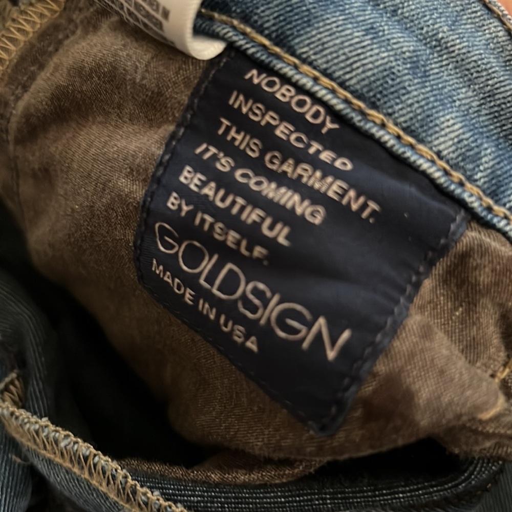 GOLDSIGN LUXURY BRAND JEANS - Picture 6 of 13